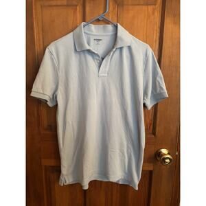 Men’s Very Light Blue Old Navy Classic Fit Go Dry Short Sleeve Shirt